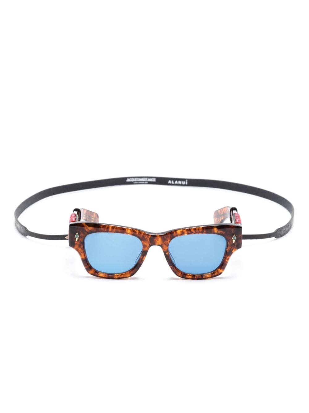 Alanui x Jacques Marie Mage Topanga sunglasses - Brown von Alanui