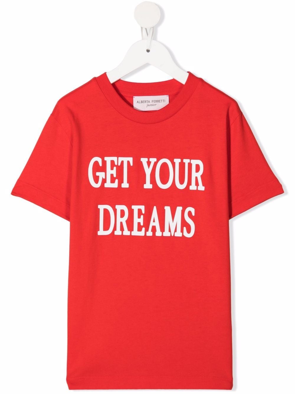 Alberta Ferretti Kids Get Your Dreams T-shirt - Red von Alberta Ferretti Kids