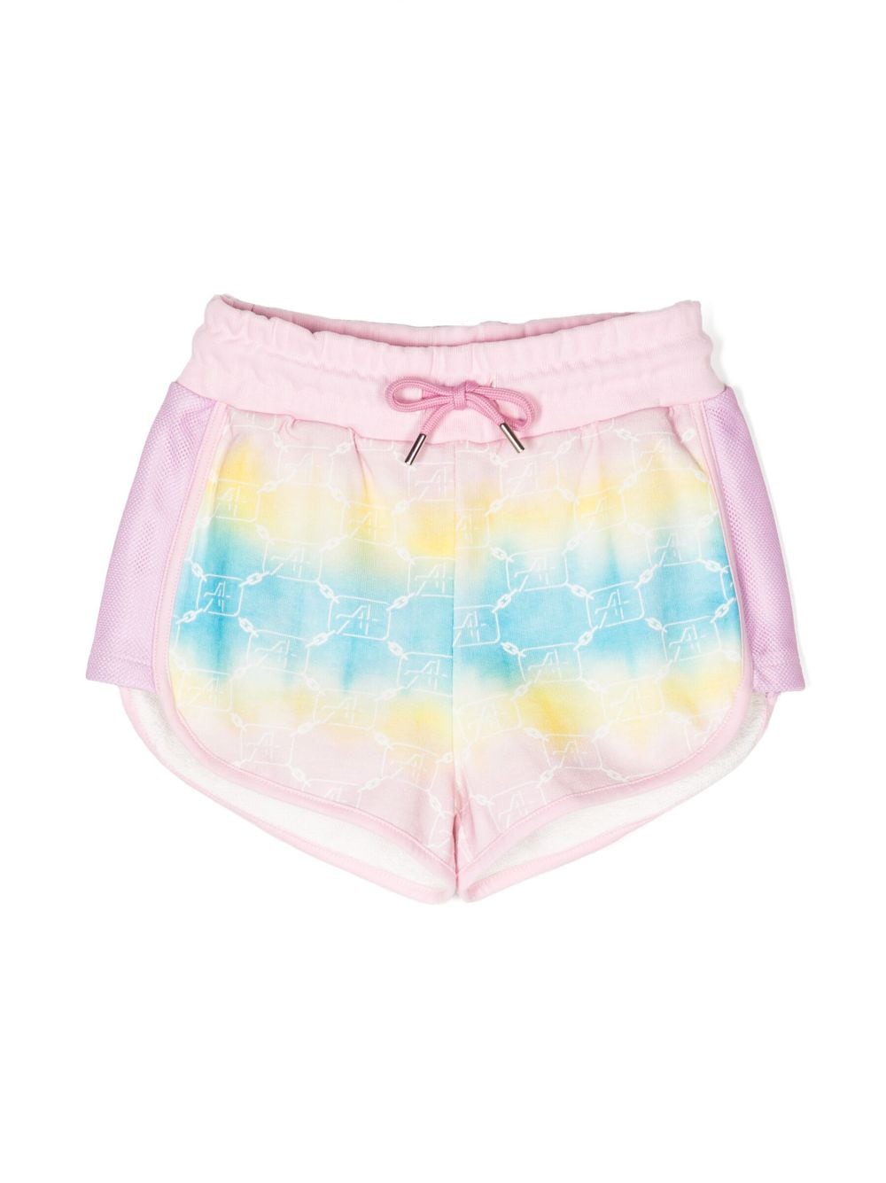 Alberta Ferretti Kids tie-dye cotton shorts - Pink von Alberta Ferretti Kids