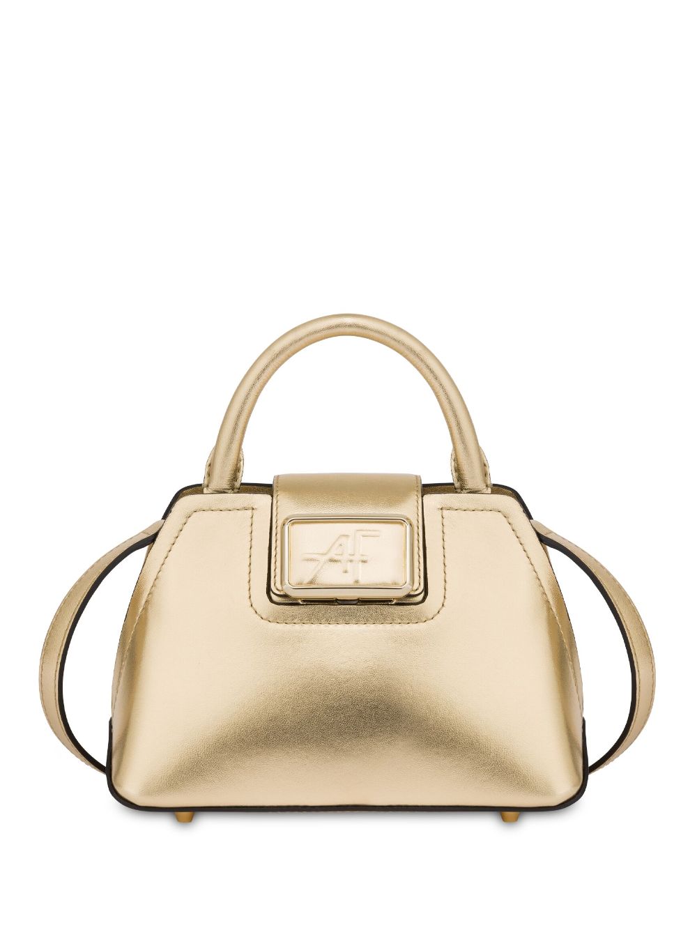 Alberta Ferretti Albi33 metallic mini bag - Gold von Alberta Ferretti