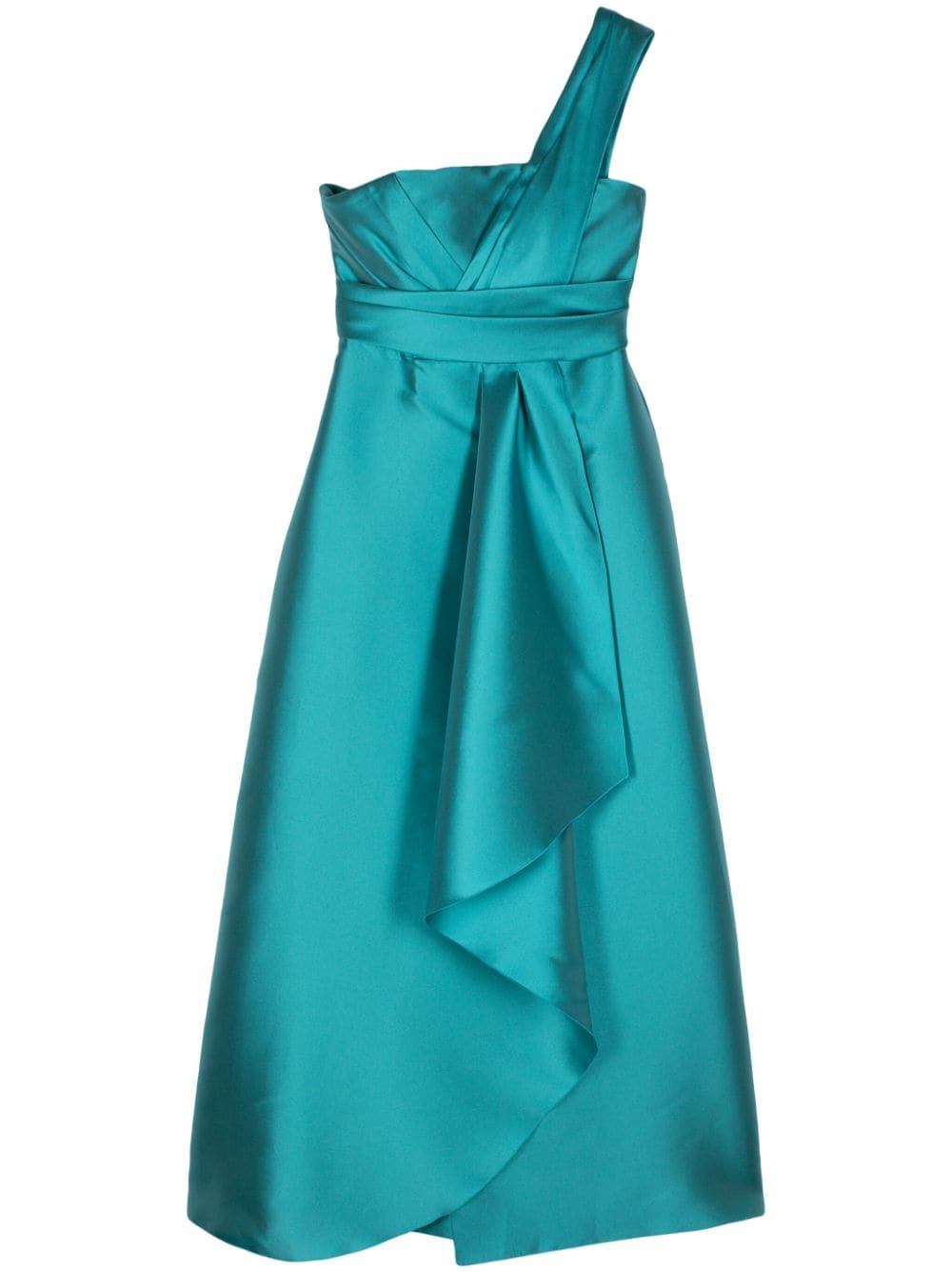 Alberta Ferretti Mikado maxi dress - Blue von Alberta Ferretti