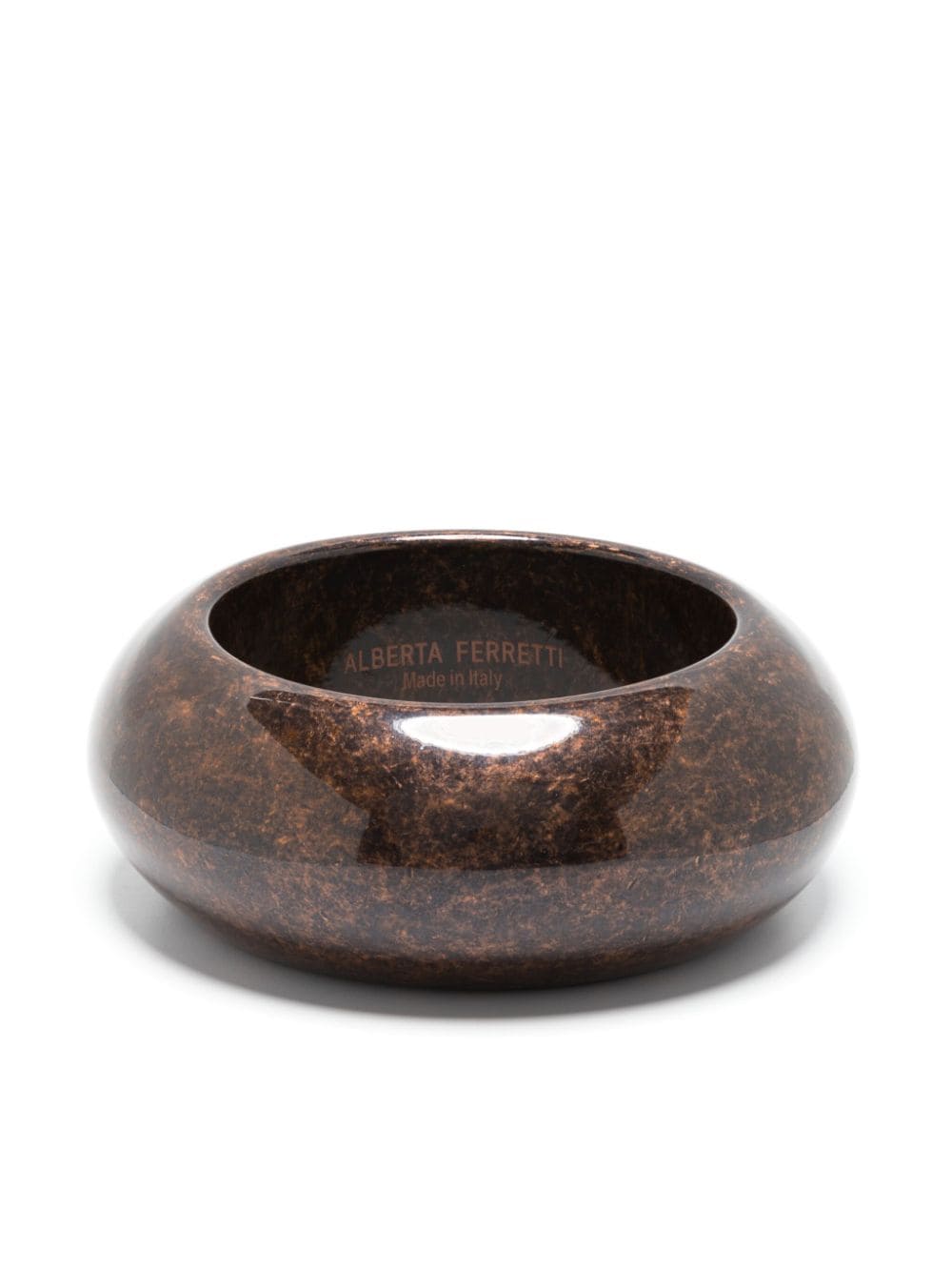 Alberta Ferretti circular-design bracelet - Brown von Alberta Ferretti