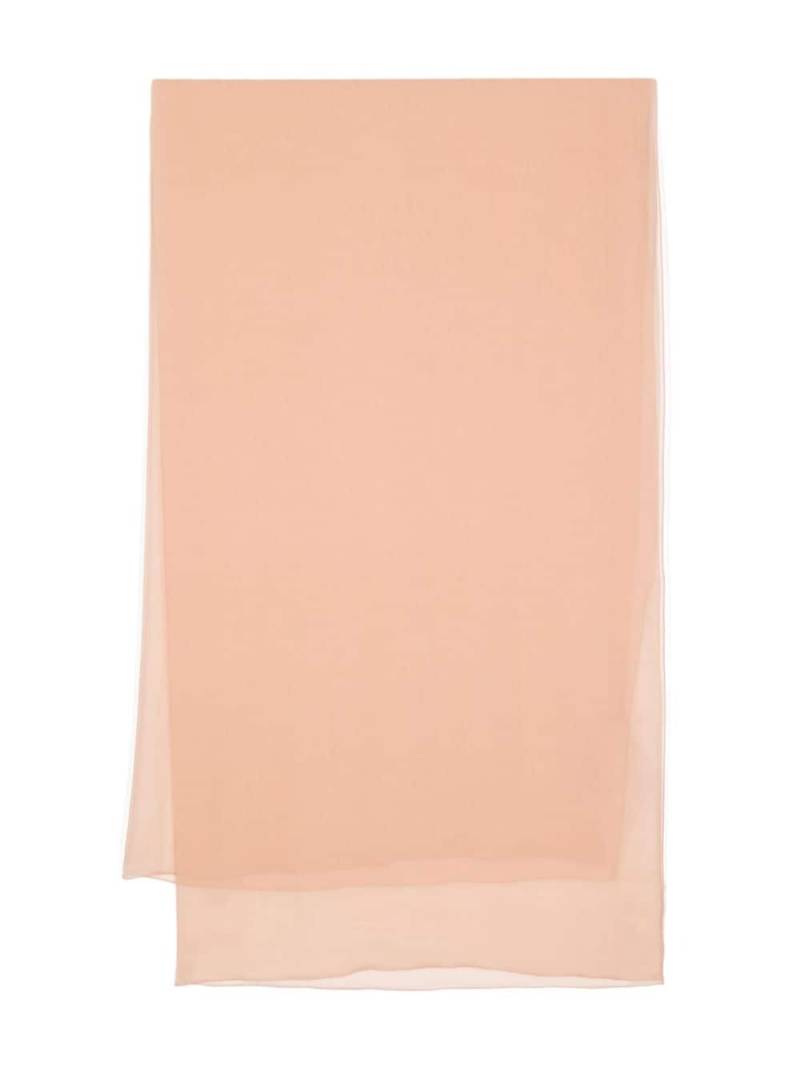 Alberta Ferretti finished-edge silk scarf - Pink von Alberta Ferretti