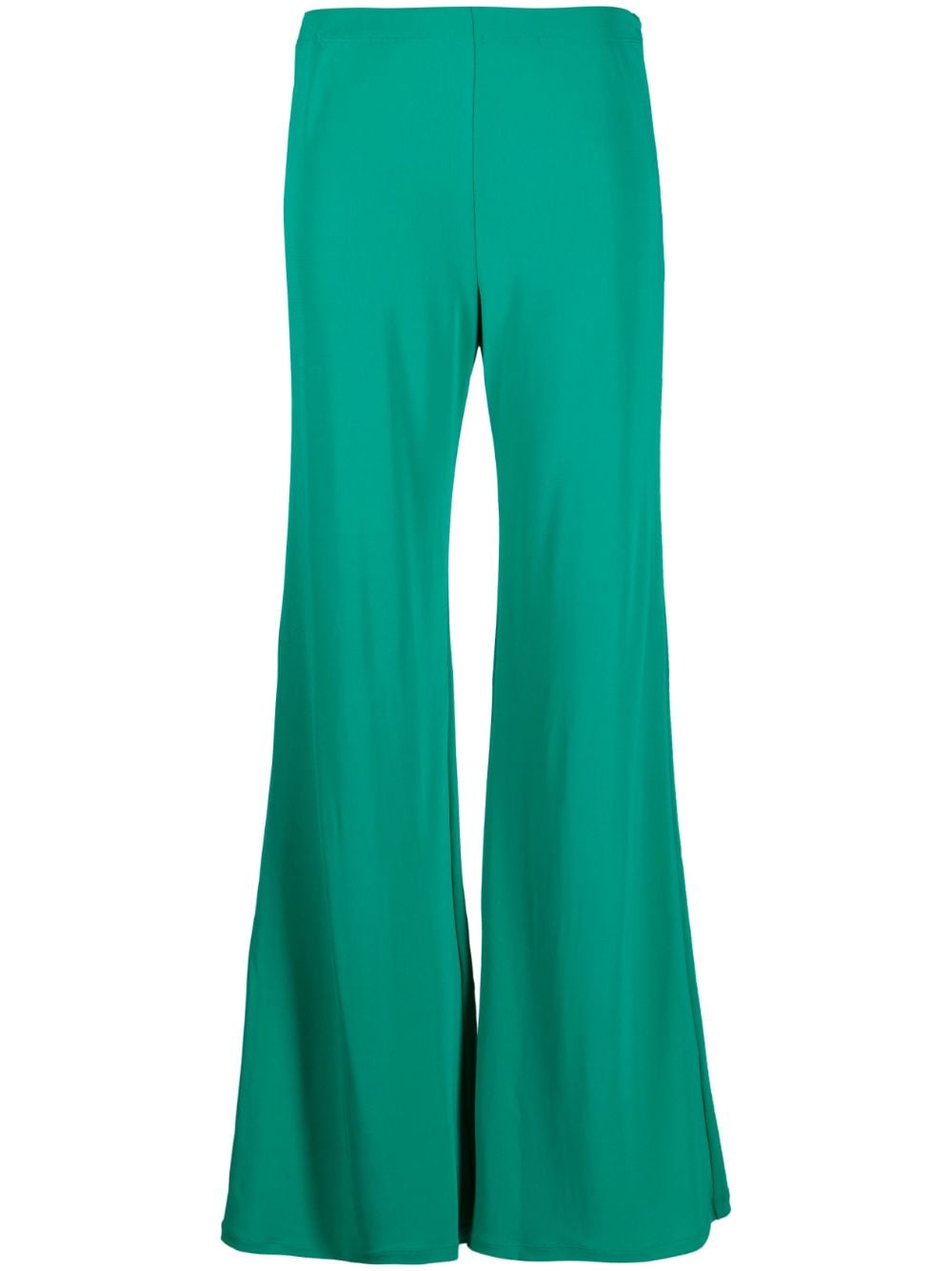 Alberta Ferretti high-waisted flared trousers - Green von Alberta Ferretti
