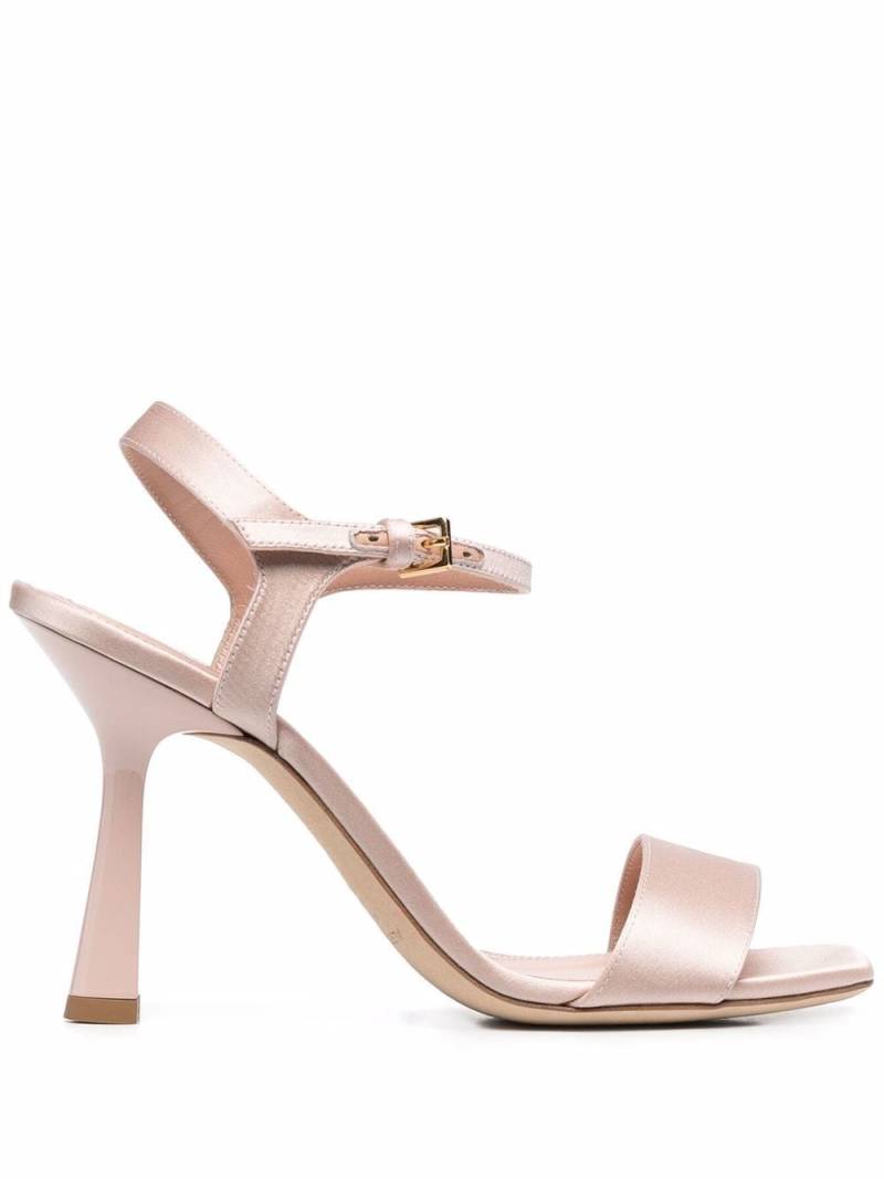 Alberta Ferretti metallic tapered-heel sandals 105mm - Pink von Alberta Ferretti