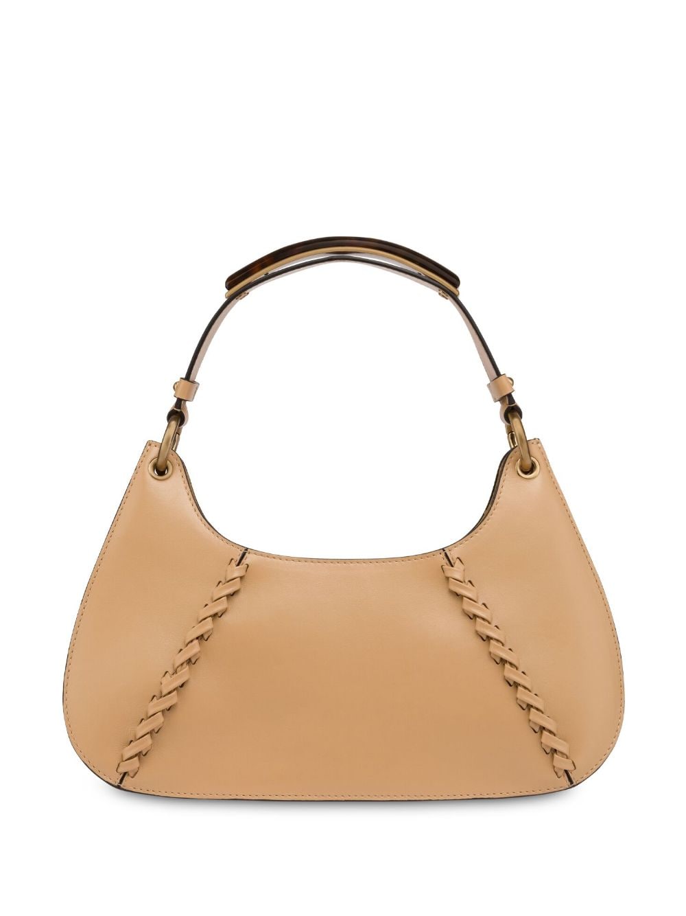 Alberta Ferretti small Handle Gem leather tote bag - Neutrals von Alberta Ferretti