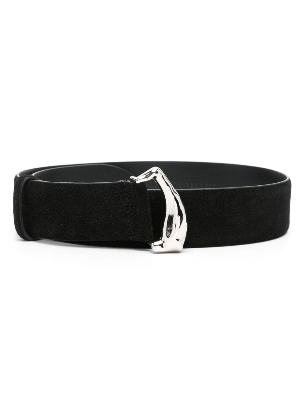 Alberta Ferretti suede leather belt - Black von Alberta Ferretti