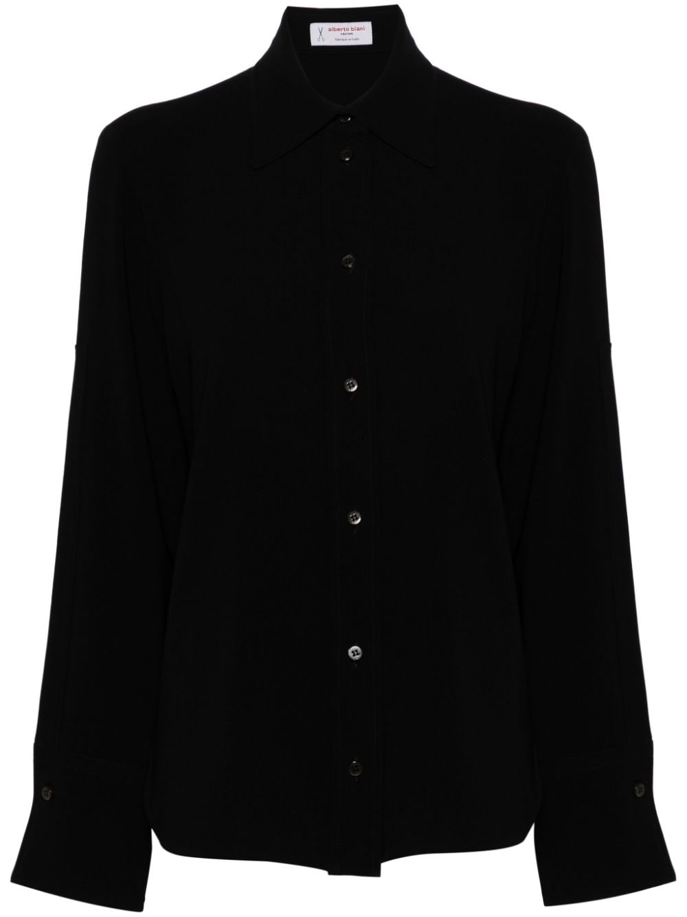 Alberto Biani long-sleeve shirt - Black