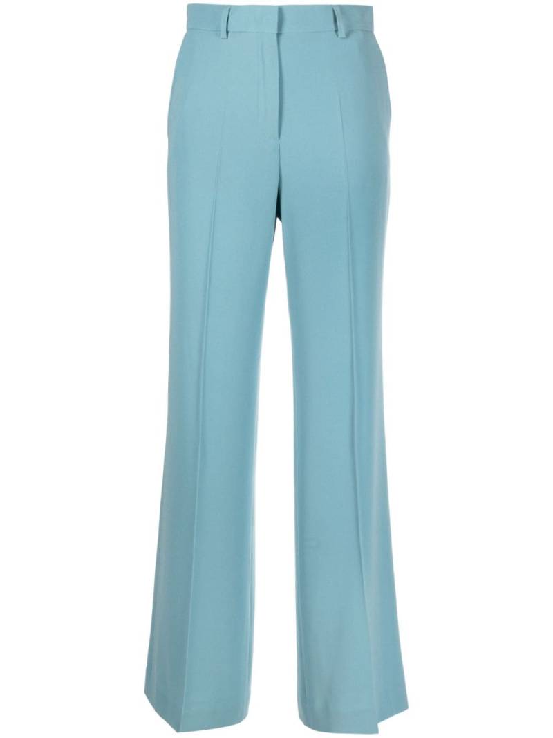 Alberto Biani wide-leg tailored trousers - Blue von Alberto Biani