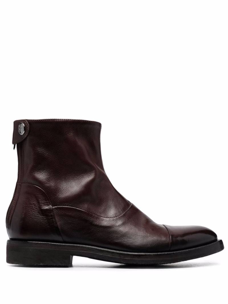 Alberto Fasciani Camil leather boots - Brown von Alberto Fasciani