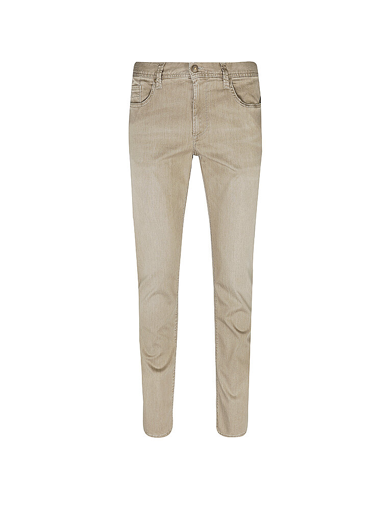 ALBERTO Jeans Straight Fit PIPE  beige | 35/L32 von Alberto