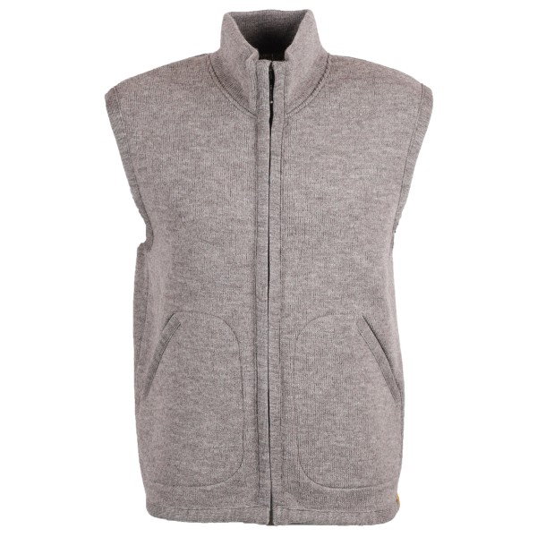 Albmerino - Walk Stehkragen Weste - Wollgilet Gr S grau Albmerino - Walk Stehkragen Weste - Wollgilet Gr S grau von Albmerino