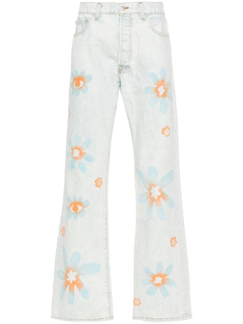 Alchemist floral-print jeans - Blue von Alchemist