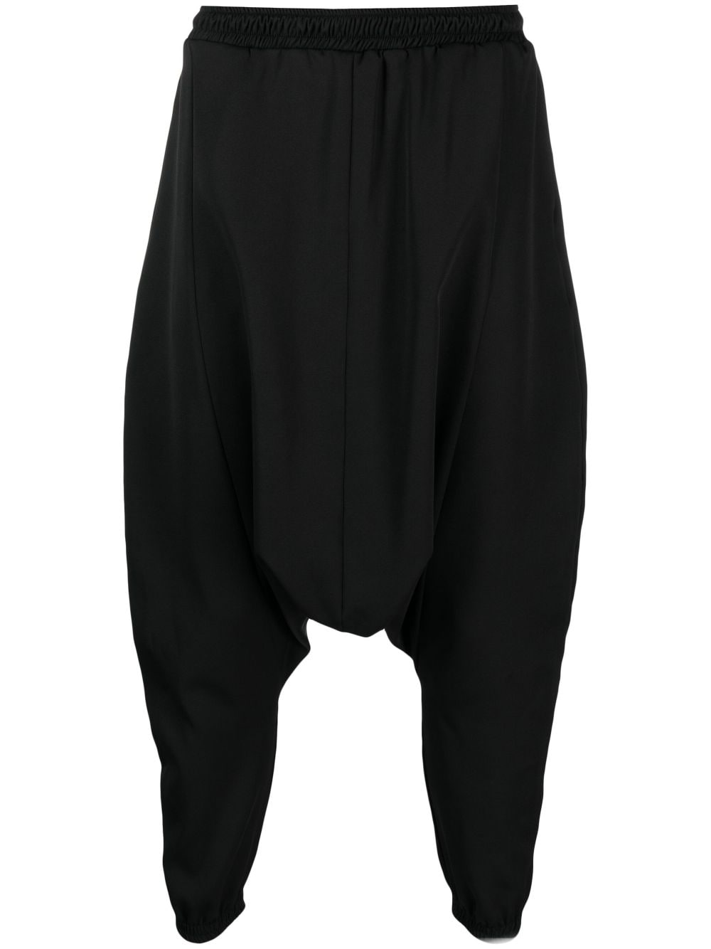 Alchemy cropped drop crotch trousers - Black von Alchemy