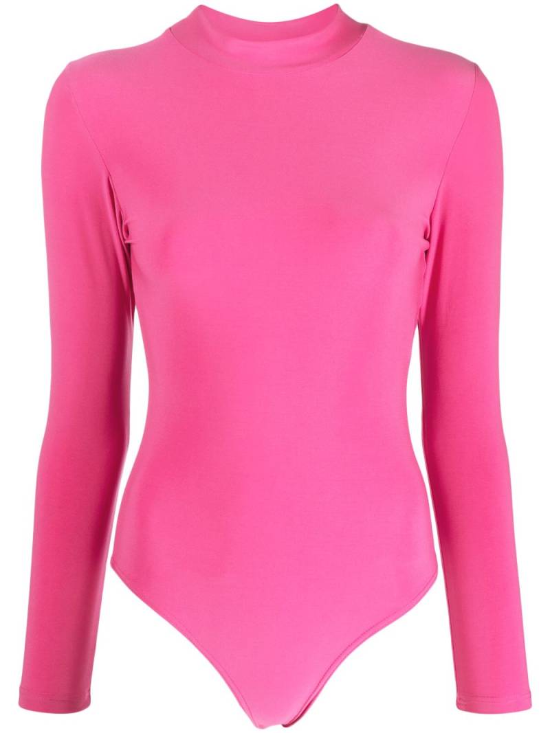 Alchemy high-neck long-sleeve bodysuit - Pink von Alchemy