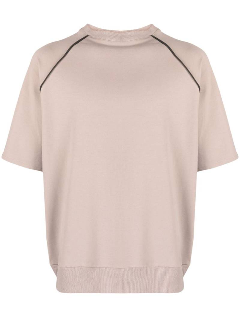 Alchemy raglan-sleeves cotton-blend T-shirt - Neutrals von Alchemy