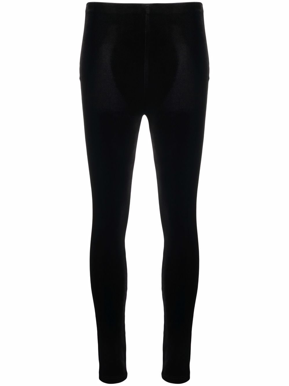 Alchemy x Lia Aram velvet skinny trousers - Black von Alchemy