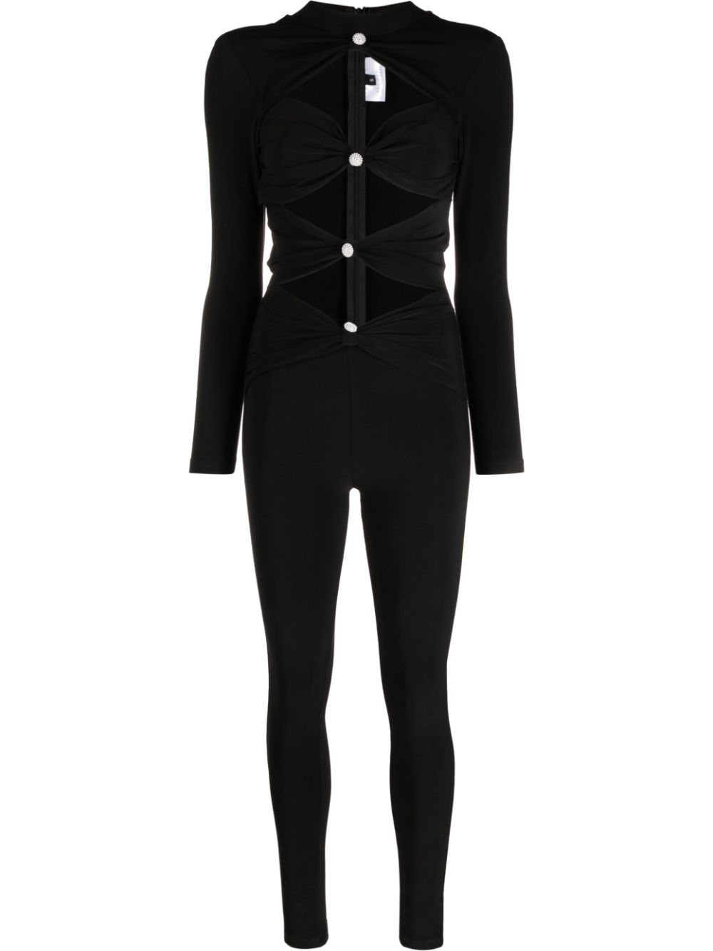 Alchemy x Lia Aram cut-out detail jumpsuit - Black von Alchemy