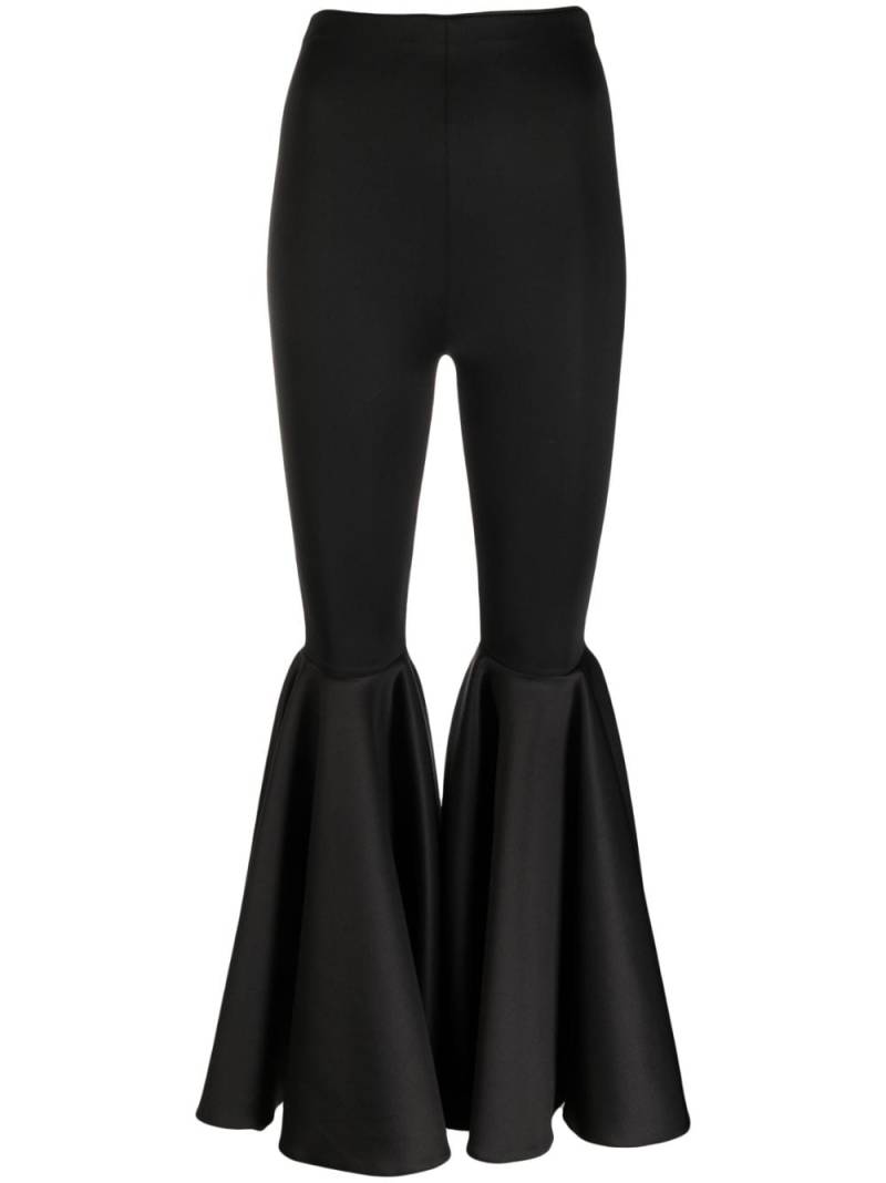 Alchemy x Lia Aram flared trousers - Black von Alchemy