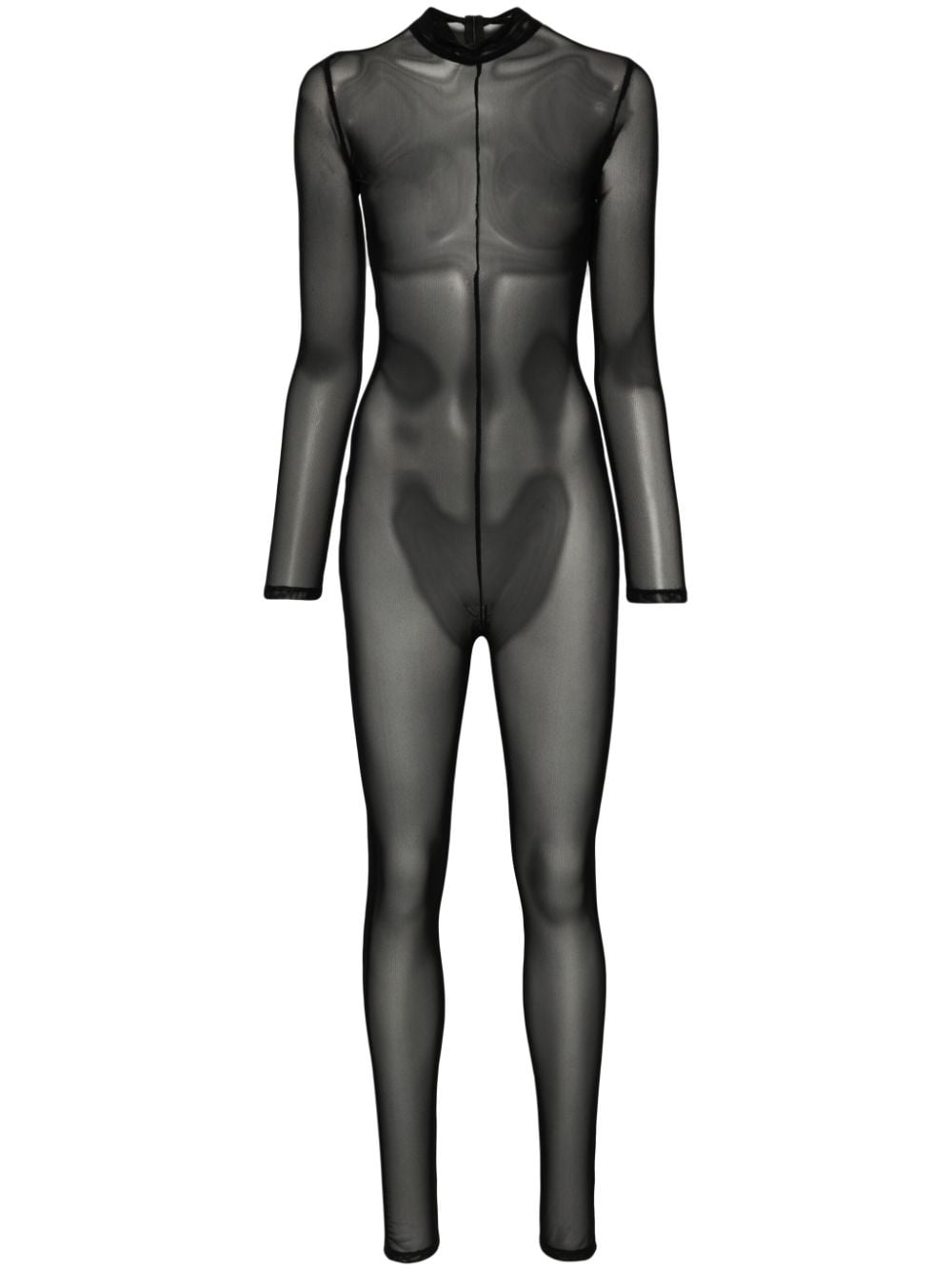 Alchemy x Lia Aram mesh jumpsuit - Black von Alchemy