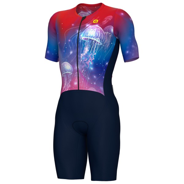 Alé - Sea S/S Tri Unitard - Veloeinteiler Gr S blau von Alé