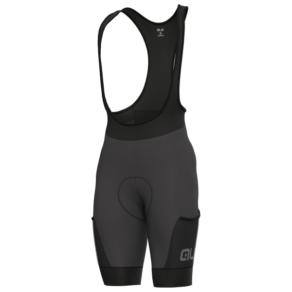 Alé - Stones Cargo Bibshorts - Velohose Gr L schwarz/grau von Alé