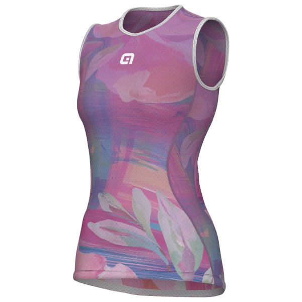 Alé - Women's Intimo Watercolor Sleeveless Baselayer - Kunstfaserunterwäsche Gr XS lila von Alé