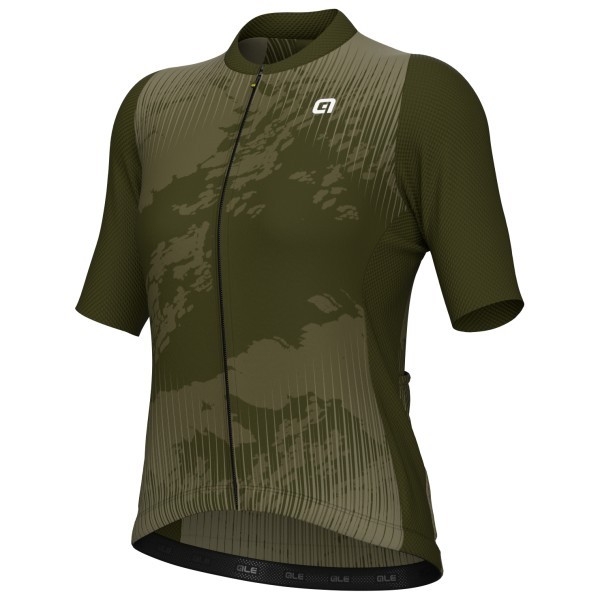 Alé - Women's Krakatoa S/S Jersey - Velotrikot Gr S oliv von Alé