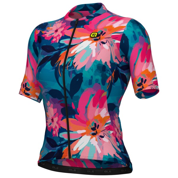 Alé - Women's PR-E Jardin S/S Jersey - Velotrikot Gr L bunt von Alé