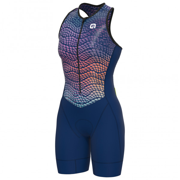 Alé - Women's Triathlon Dive Sleeveless Tri Unitard - Veloeinteiler Gr L blau von Alé