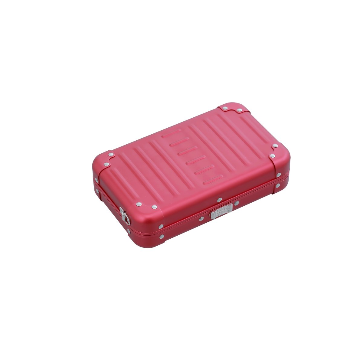 Aluminium Vanity Case 7,5" in Rot von Aleon