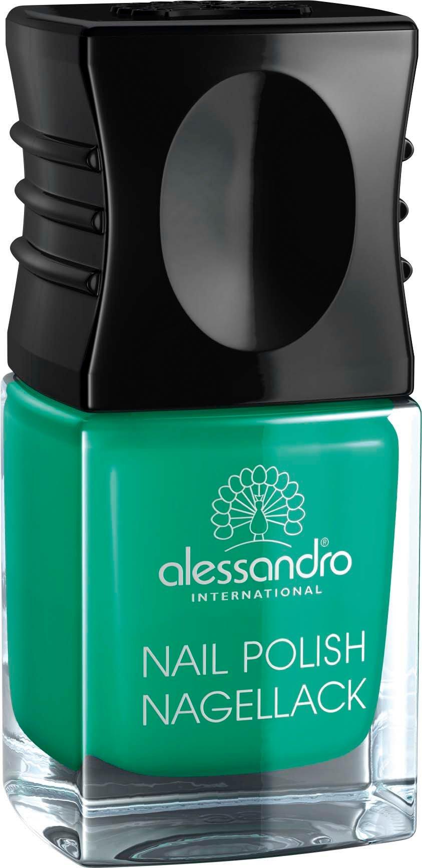 Nail Polish Wild Safari Damen Türkisblau 10ml von alessandro