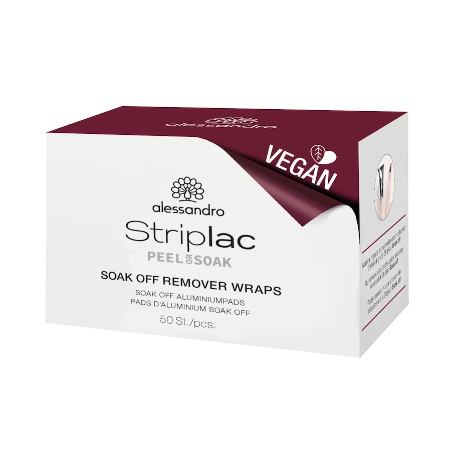 Alessandro Striplac Alessandro Striplac Soak Off Remover Wraps nagelpflegeset 50.0 pieces Alessandro Striplac Alessandro Striplac Soak Off Remover Wraps nagelpflegeset 50.0 pieces von alessandro