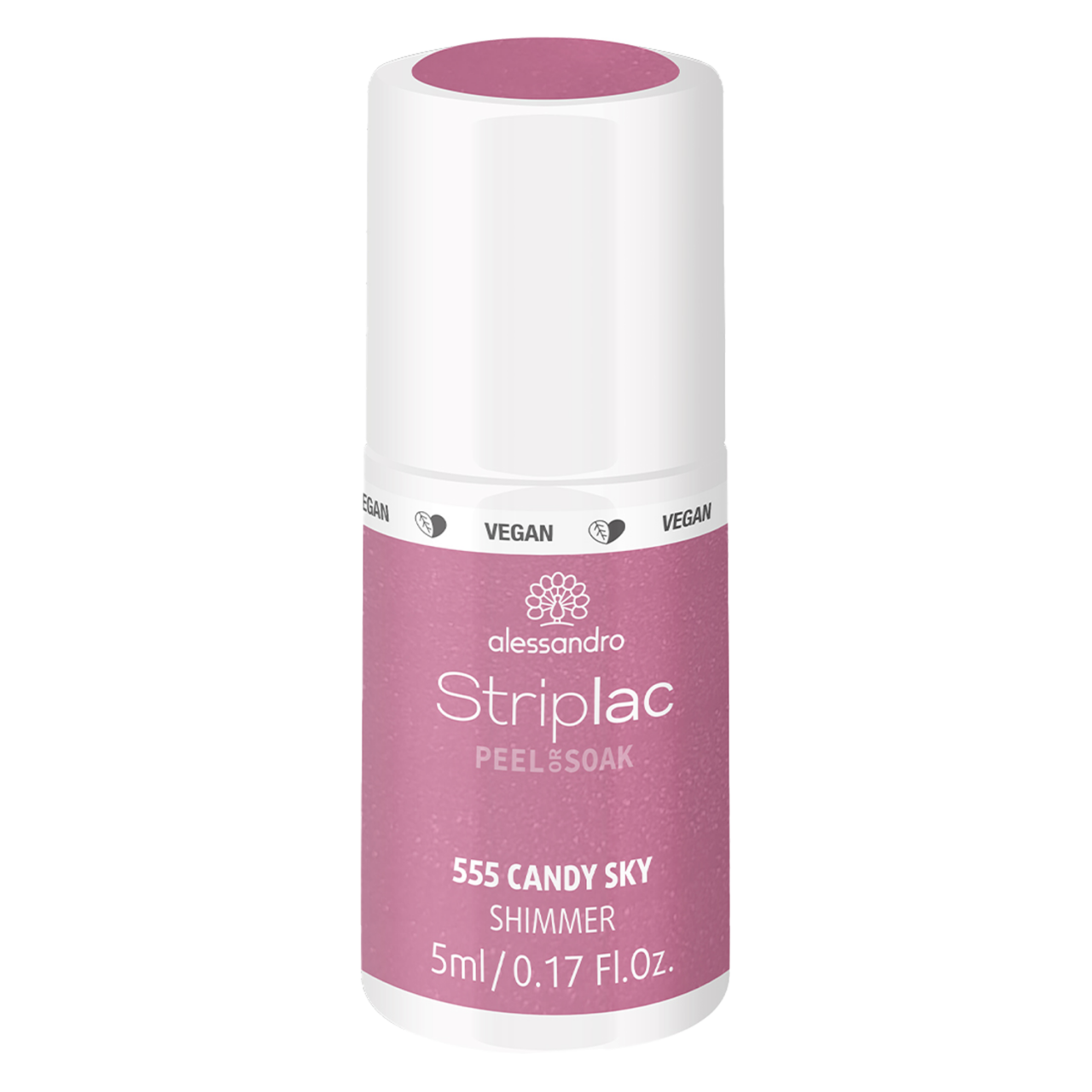 Frozen Beauty - Striplac Peel or Soak Candy Sky Shimmer von Alessandro