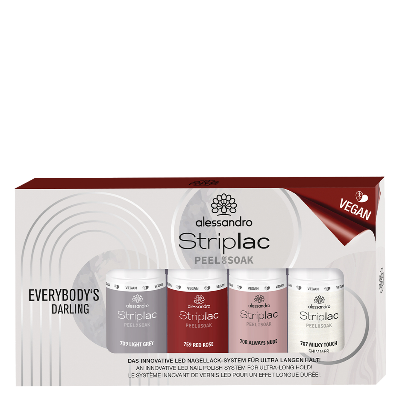 Frozen Beauty - Striplac Peel or Soak Everybody's Darling Set von Alessandro