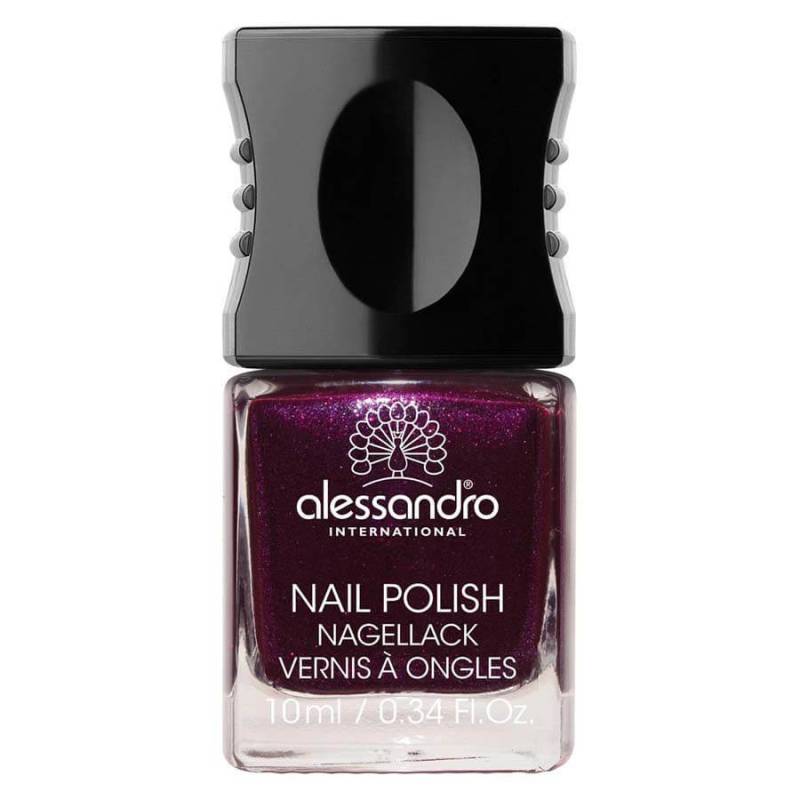 Nail Polish - 90 Purple Purpose Glitter von Alessandro