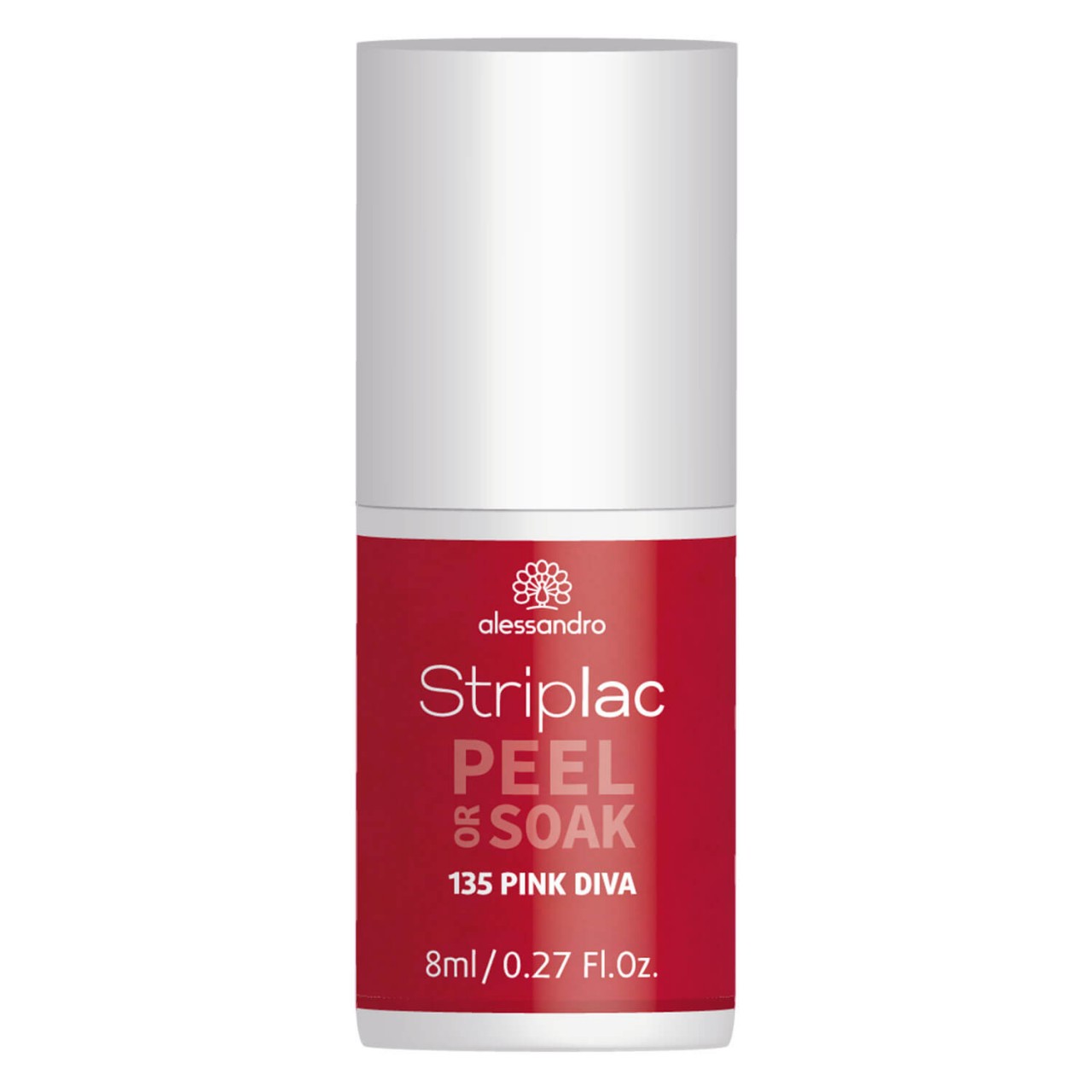 Striplac Peel or Soak - 135 Pink Diva von Alessandro