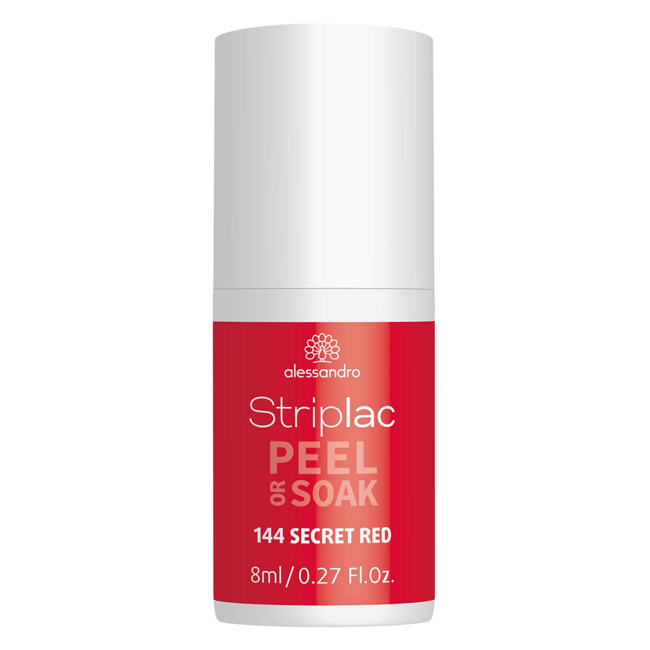 Striplac Peel or Soak - 144 Secret Red von Alessandro