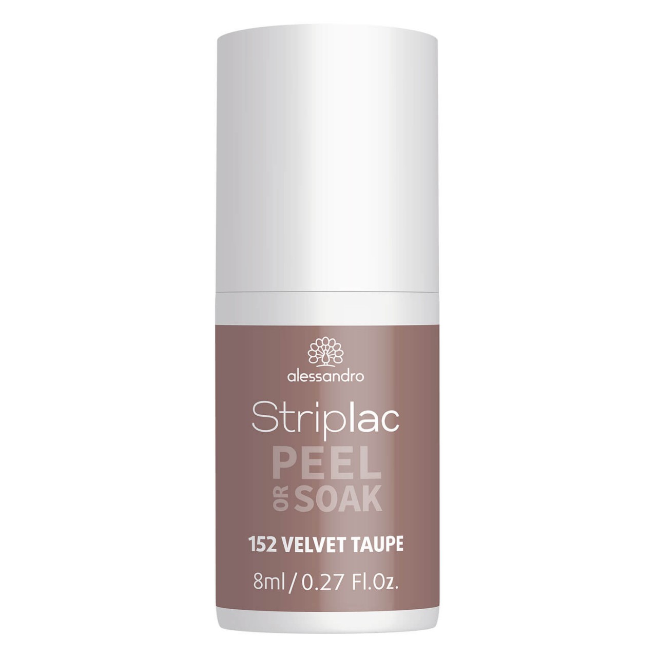 Striplac Peel or Soak - 152 Velvet Taupe von Alessandro