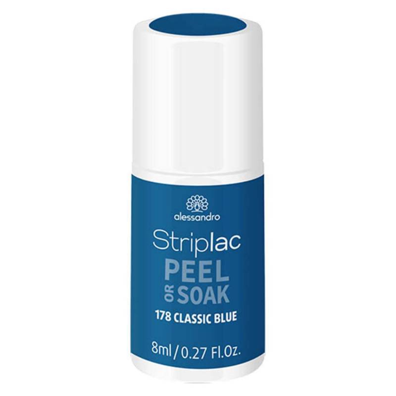 Striplac Peel or Soak - 178 Classic Blue von Alessandro