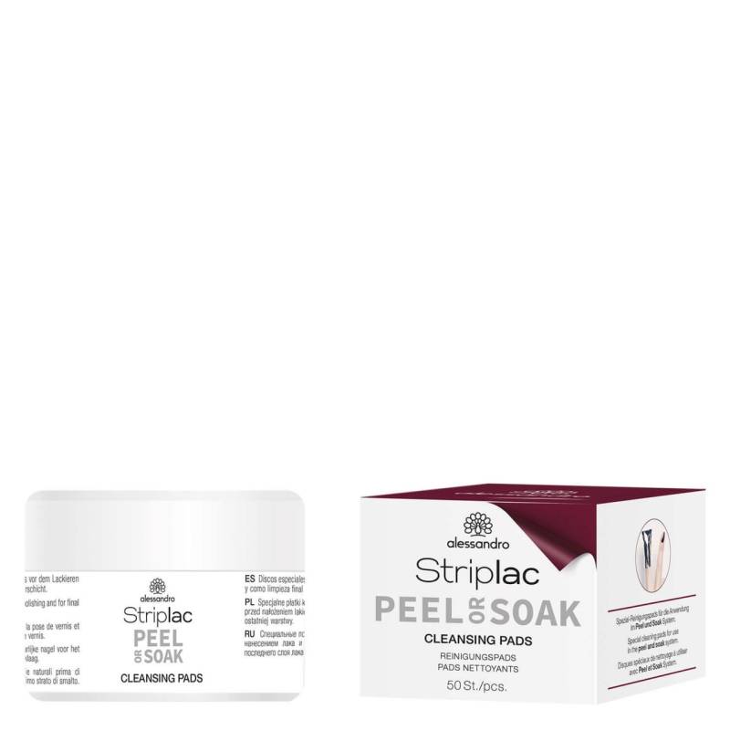 Striplac Peel or Soak - Cleansing Pads von Alessandro