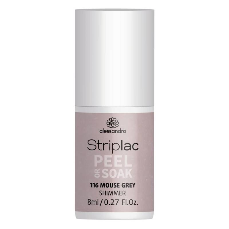 Striplac Peel or Soak - Mouse Grey von Alessandro