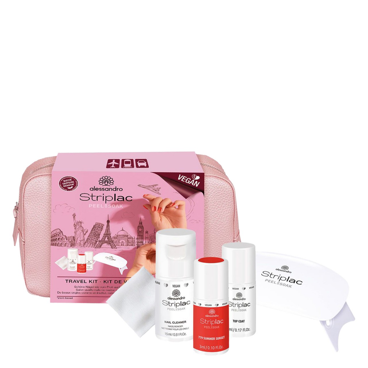 Striplac Peel or Soak - Travel Kit von Alessandro