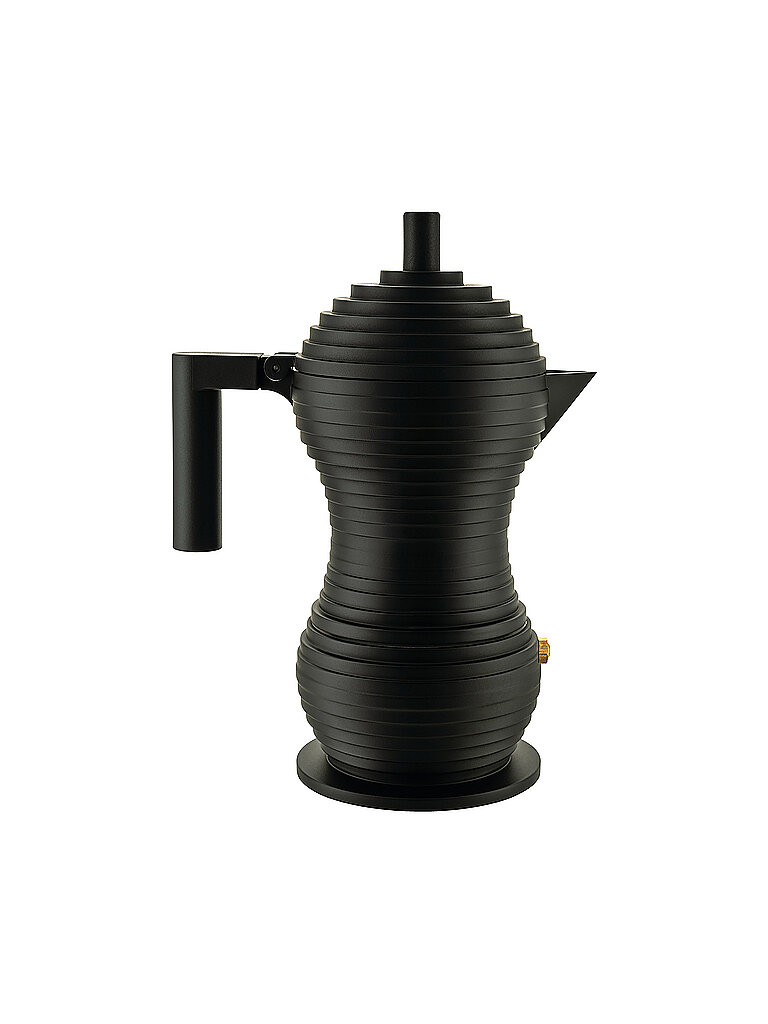 ALESSI Espressomaschine Pulcina Black Alu/Schwarz 3 Tassen schwarz ALESSI Espressomaschine Pulcina Black Alu/Schwarz 3 Tassen schwarz von Alessi
