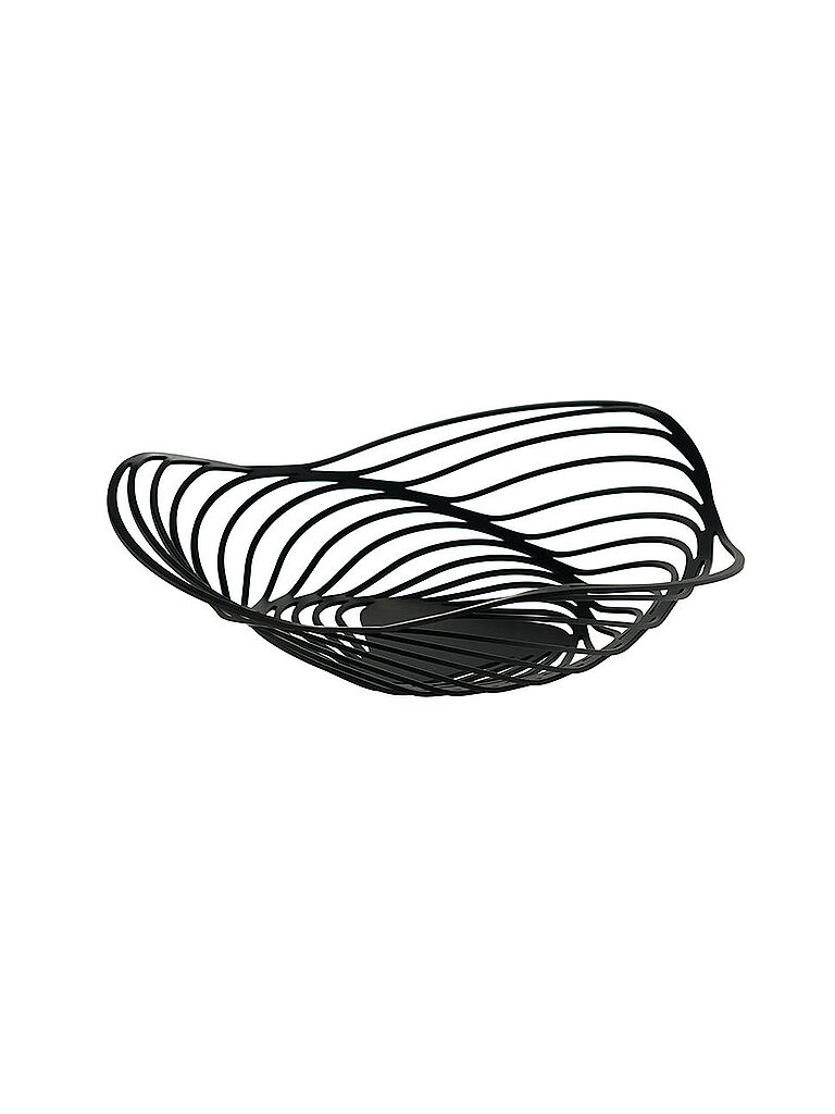 ALESSI Korbschale Trinity 26cm schwarz ALESSI Korbschale Trinity 26cm schwarz von Alessi