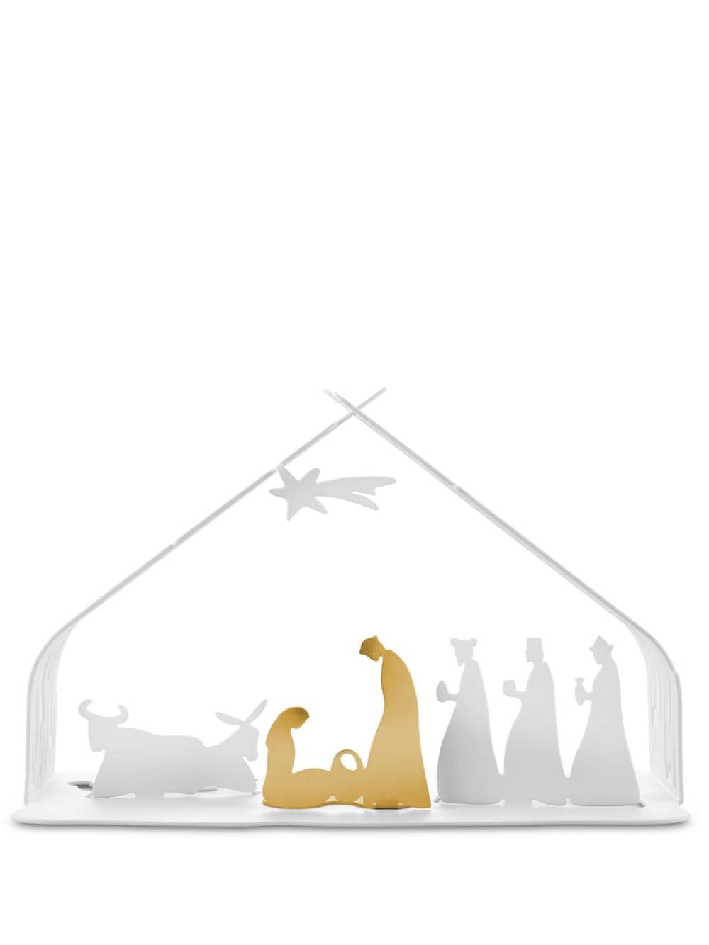 Alessi Bark Crib nativity decoration - Silver von Alessi