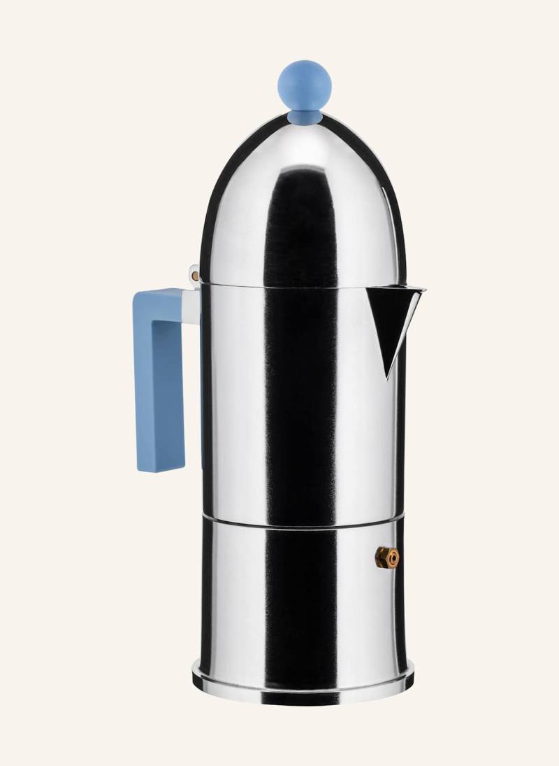 Alessi Espressokocher La Cupola blau von Alessi