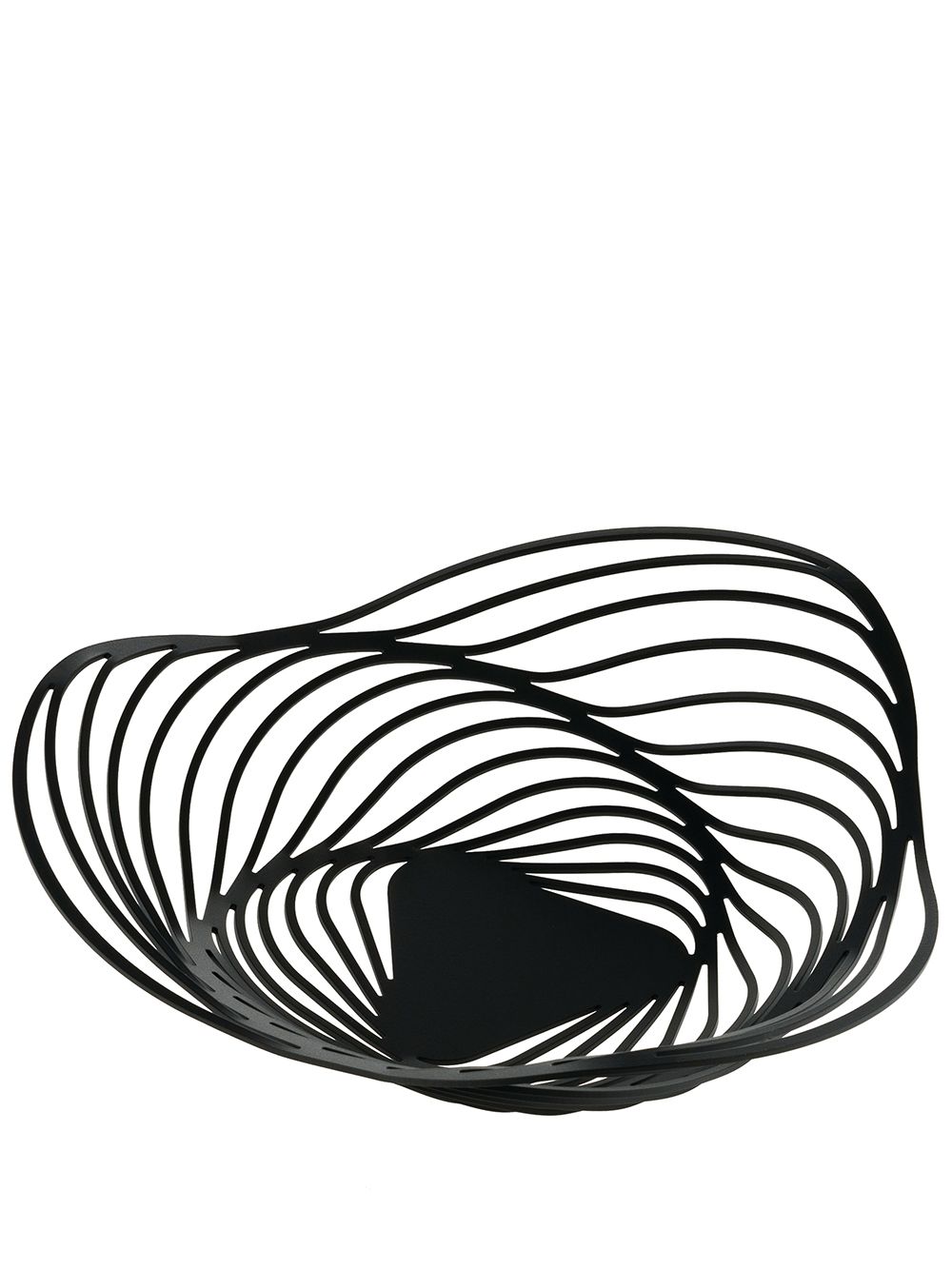 Alessi Trinity fruit basket - Black von Alessi