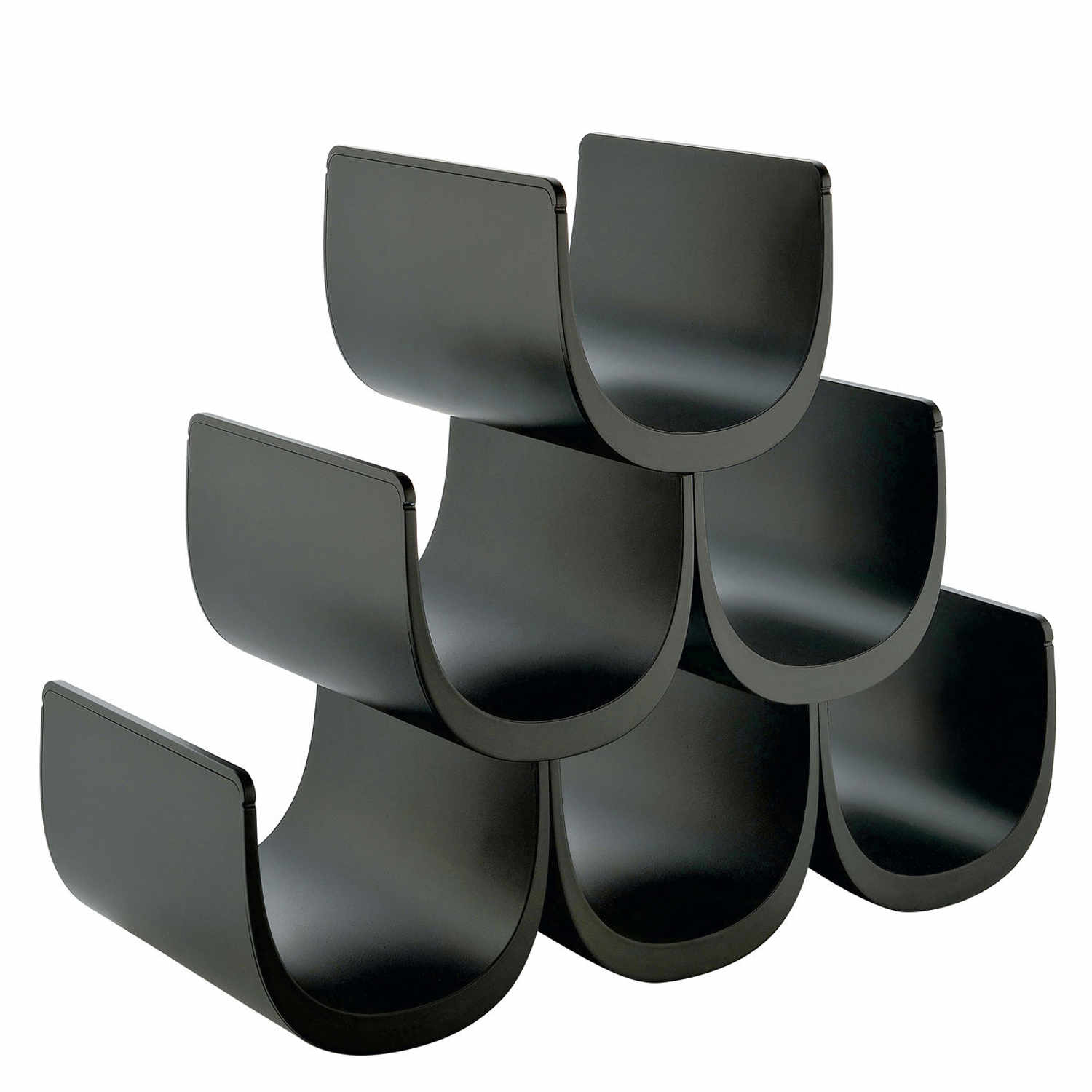 Noè Flaschenhalter, Farbe schwarz Noè Flaschenhalter, Farbe schwarz von Alessi