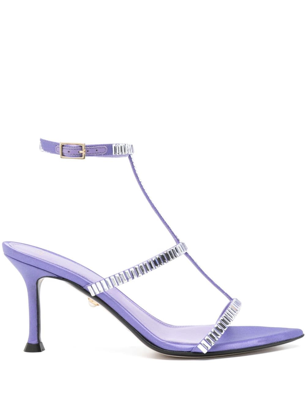 Alevì Lisa crystal-embellished sandals - Purple von Alevì